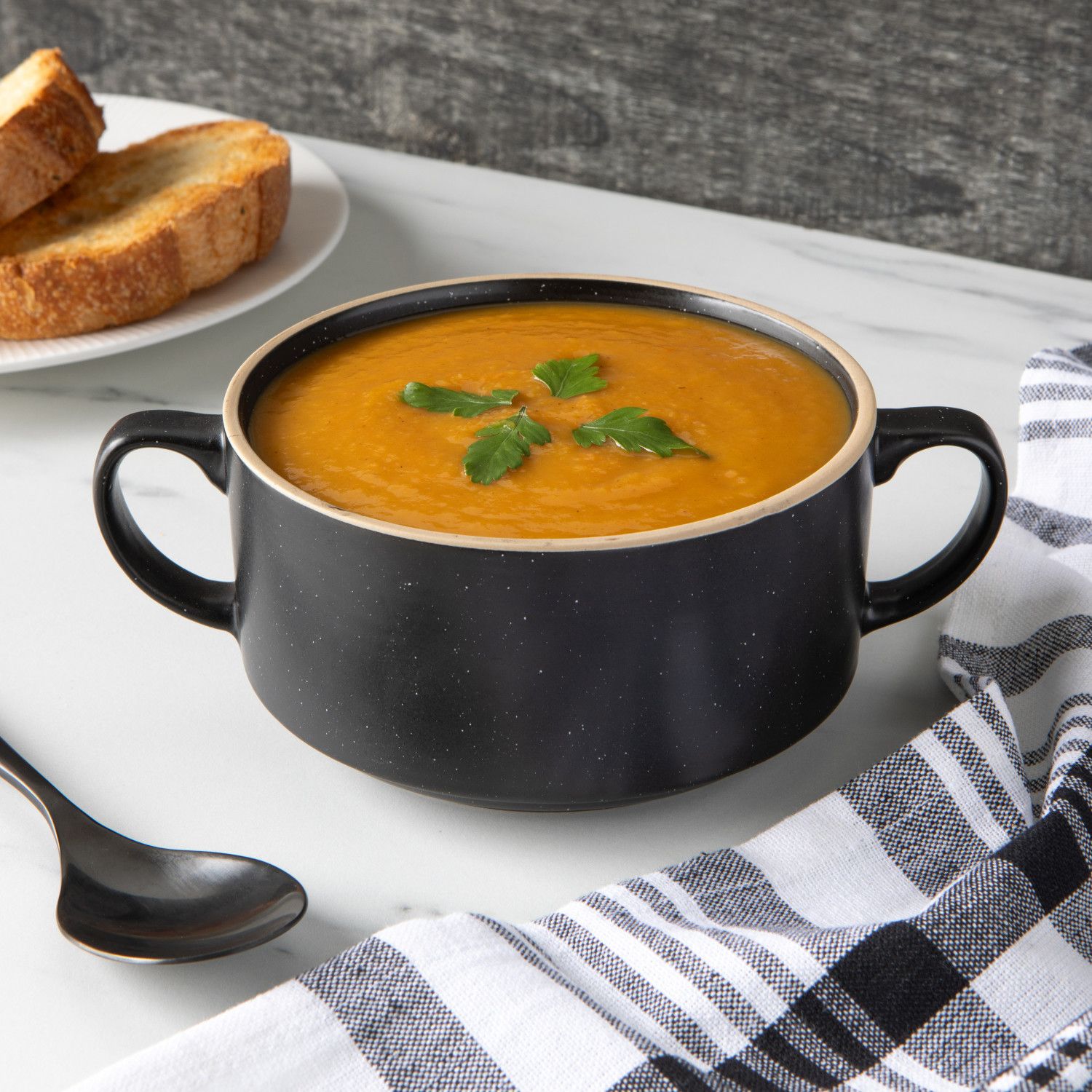 Danica - Black Soup Bowl