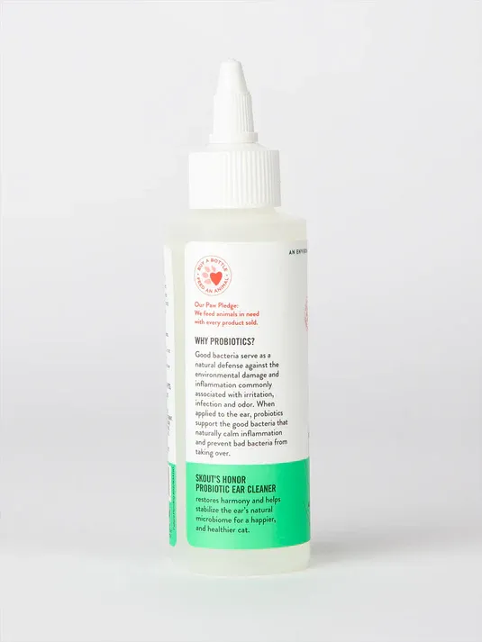 Probiotic Daily Use Ear Cleaner 4oz - Cat