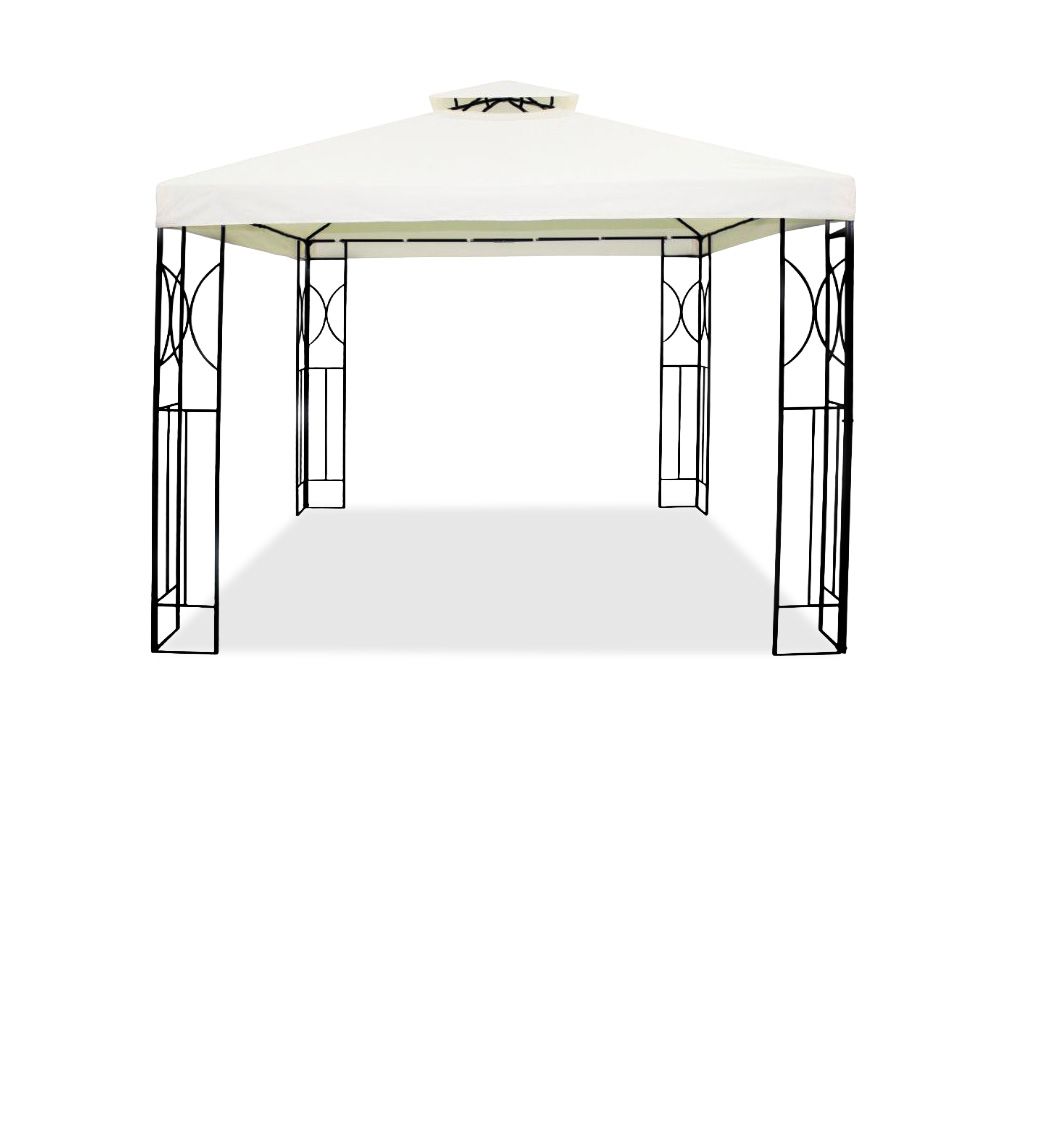 Pop Up Gazebo 300x300x260cm White