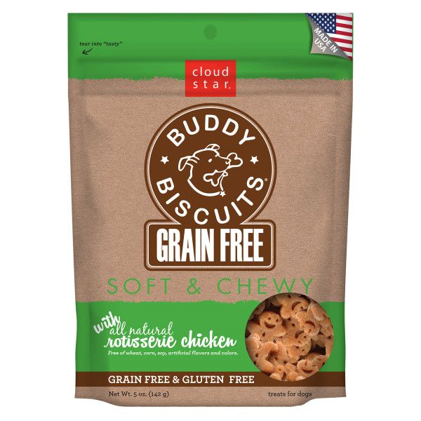 BB Grain free Soft &amp; Chewy Treats Roasted Chicken 5oz