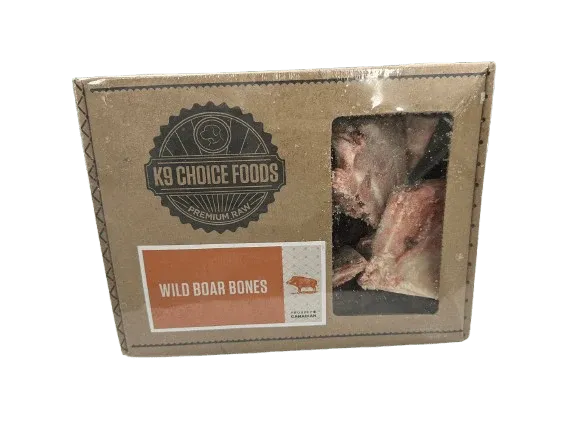 Frozen- Wild Boar Bones 3lbs