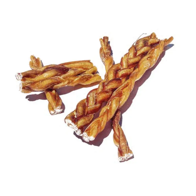 Braided Buffalo Bully Stick 9&quot; -Box