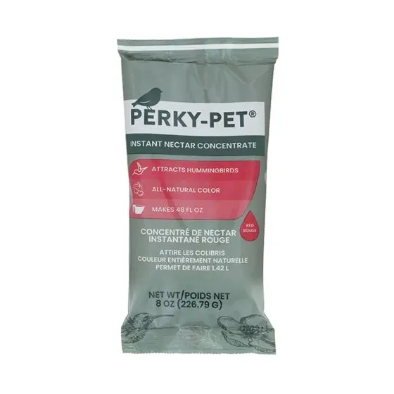 Perky Pet  - Hummingbird Nectar Red Instant Powder 8OZ