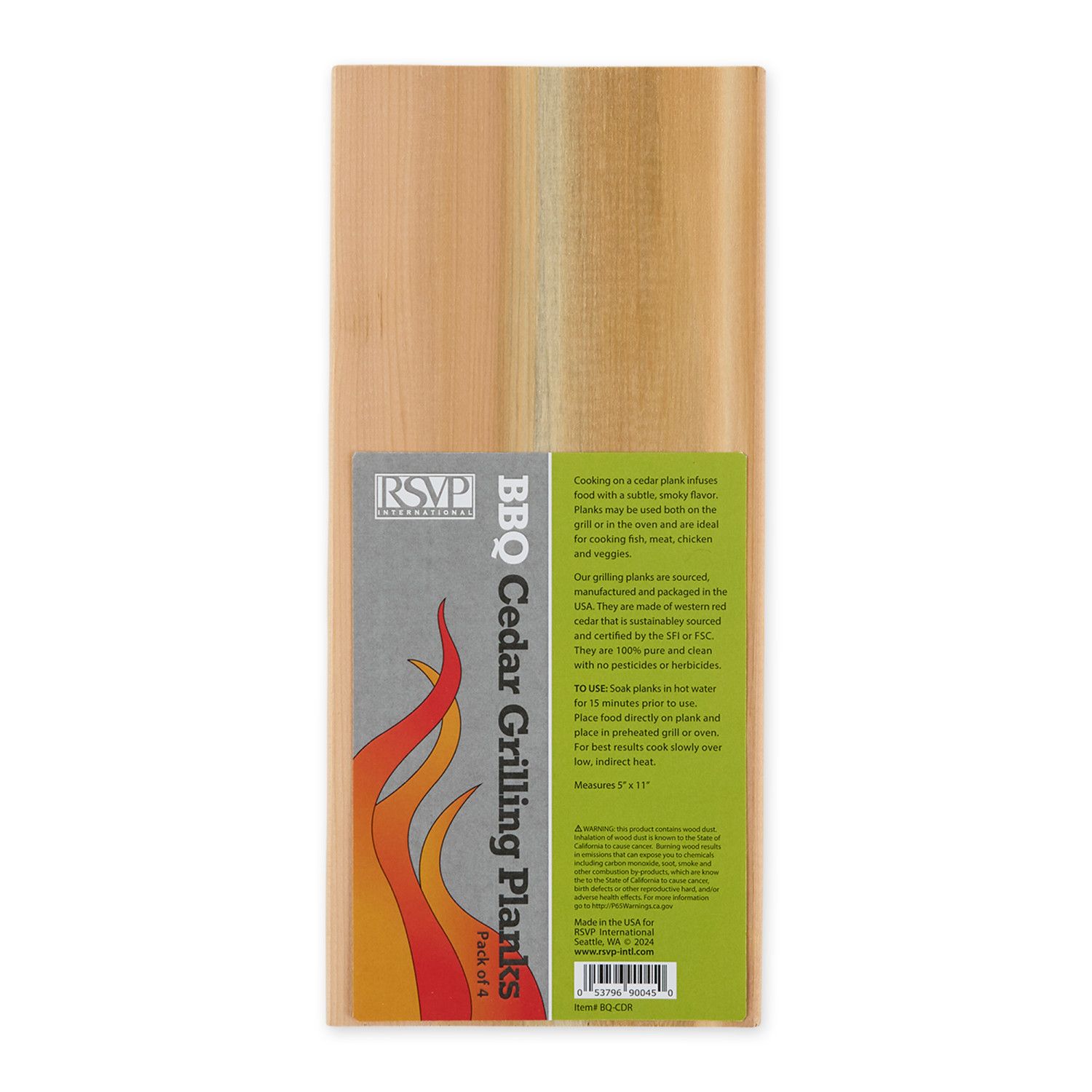 Cedar Grillin Planks Set of 4