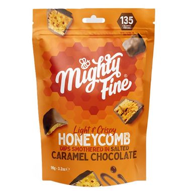 Mighty Fine - Salted Caramel Honeycomb Dips - box