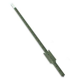 T- Post - 6&#39; Green Steel Fence Post