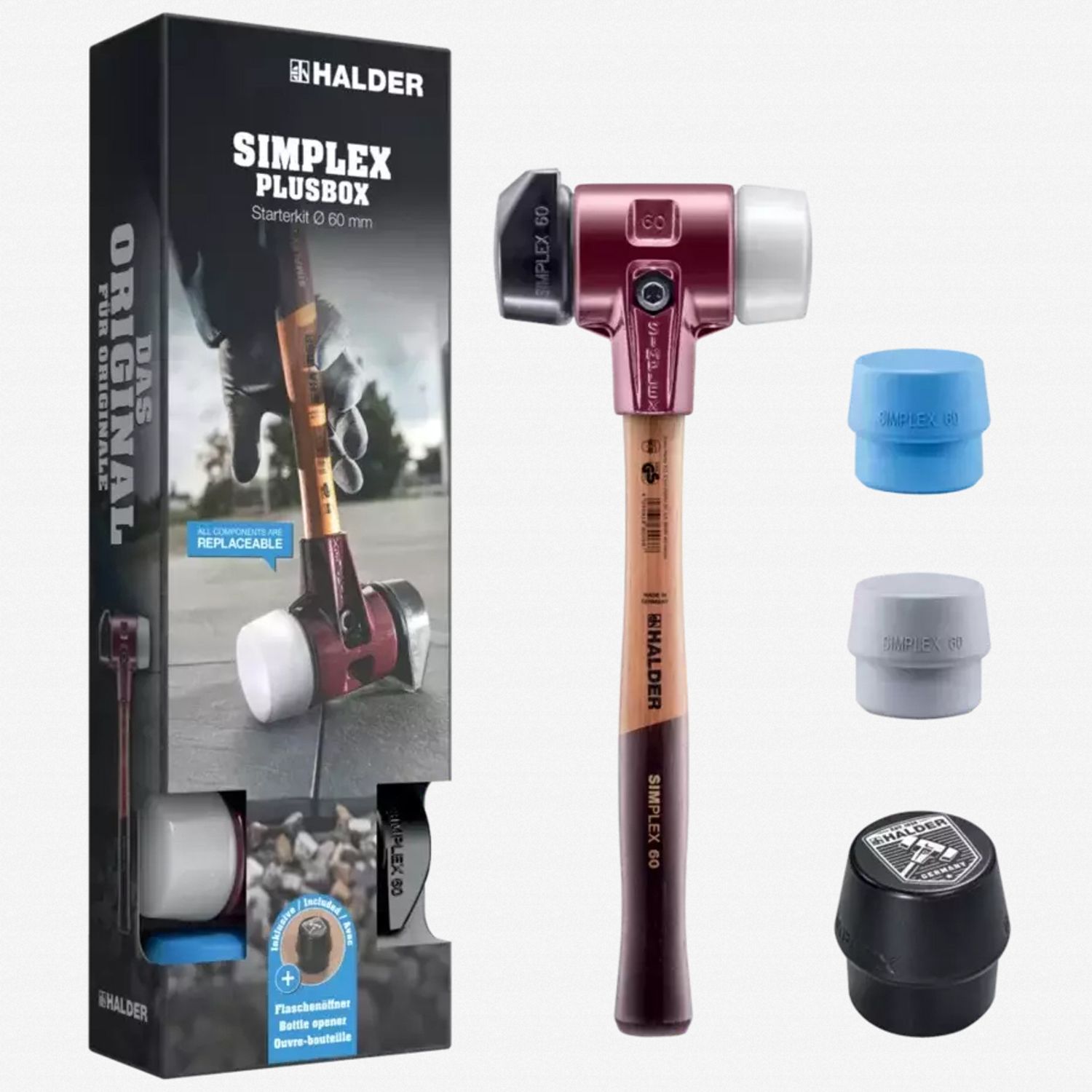 Halder Simplex 80MM Standup Mallet - Box Set