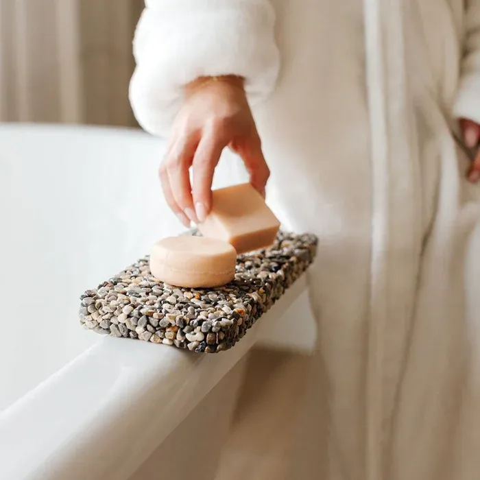 Natural Stone Vanity Plate - Slate