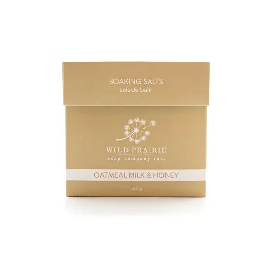 Oatmeal, Milk &amp; Honey Soaking Salts