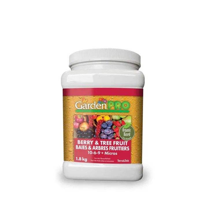 Garden Pro Berry &amp; Tree Fruit 10-6-9 Organic - 1.8kg