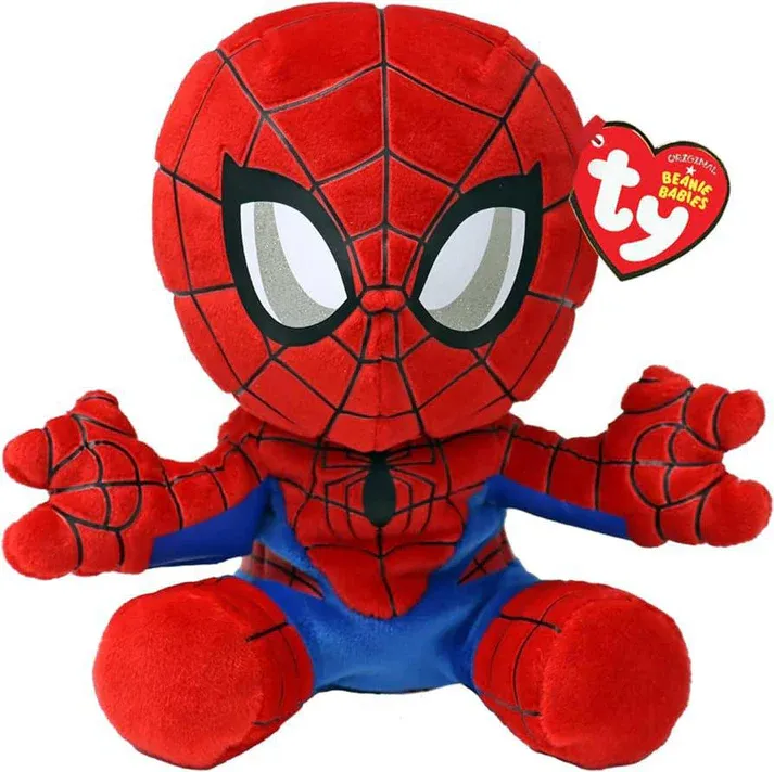 Ty Plush Spiderman Floppy Medium