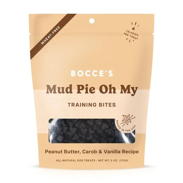 Bocce's Bakery Dog Training Bites Mud Pie Oh My 6oz