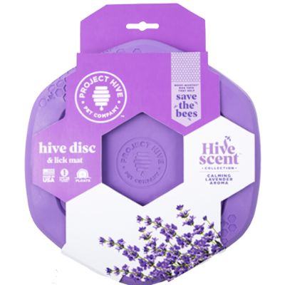 Project Hive Disc &amp; Lick Mat Calming Lavender Scent