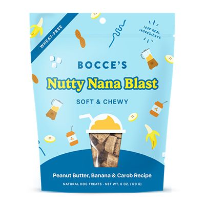 Bocce's Dog Soft &amp; Chewy Nutty Nana Blast 6oz
