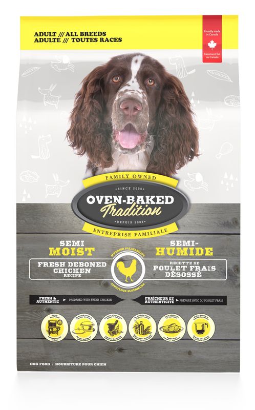 Oven-Baked Tradition Dog Semi Moist Chicken 20 lb