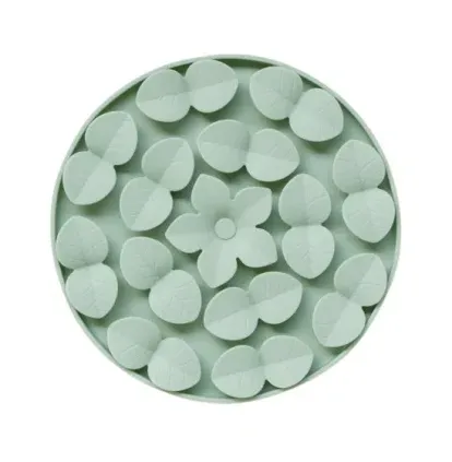 Dexypaws Dog Enrichment Snuffle Mat Circle Sage Green