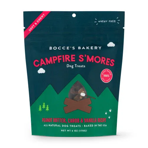 Bocce's Bakery Dog Soft &amp; Chewy Campfire S'mores 6oz