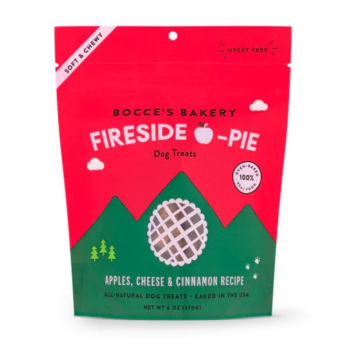 Bocce's Bakery Dog Soft &amp; Chewy Fireside Apple Pie 6oz