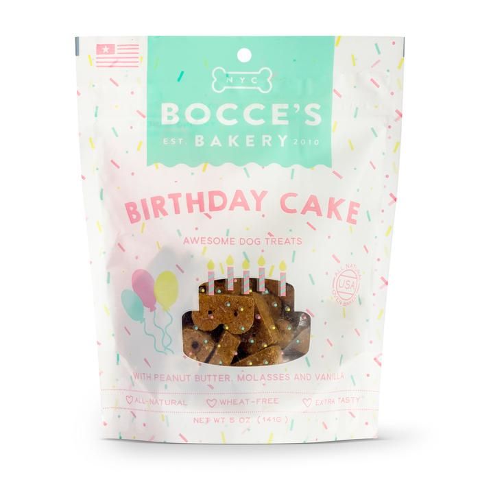 Bocce's Bakery Dog Crunchy Biscuits Birthday Cake Biscuits 5