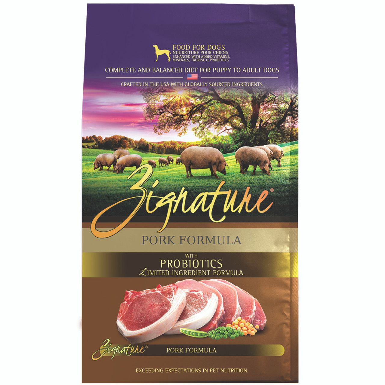 Zignature Dog LID GF Pork 12.5 lb