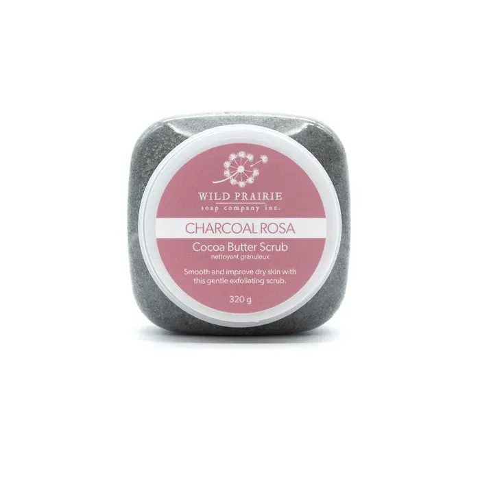 Charcoal Rosa Butter Scrub - 320g