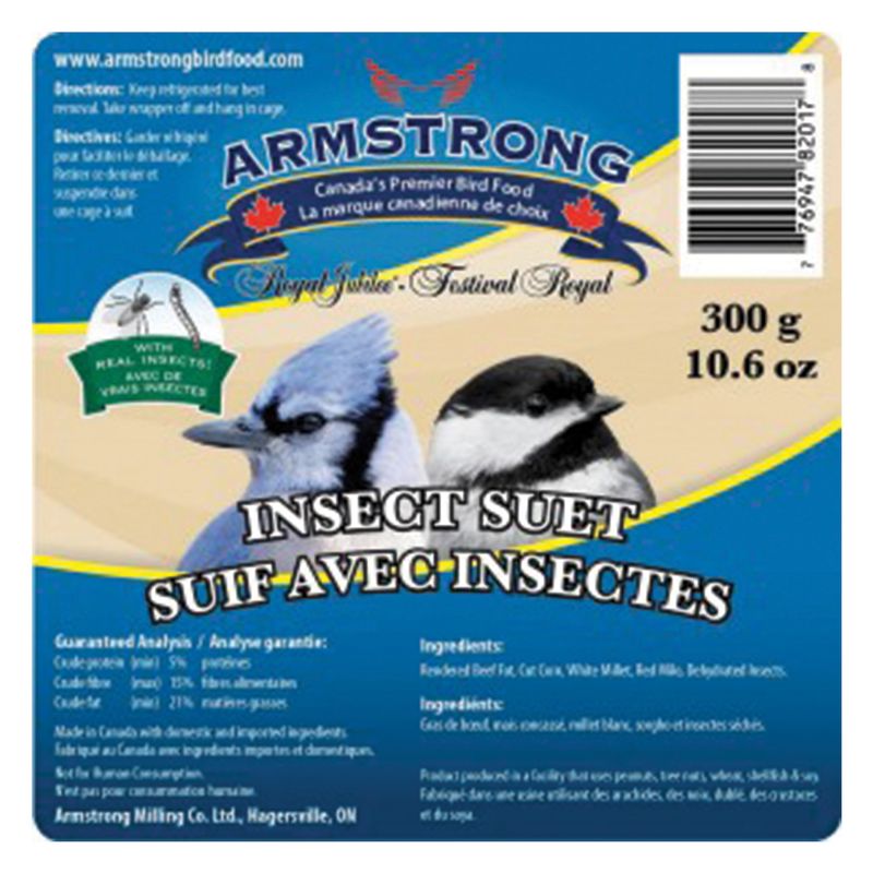 Royal Jubilee - Insect Suet - 300g