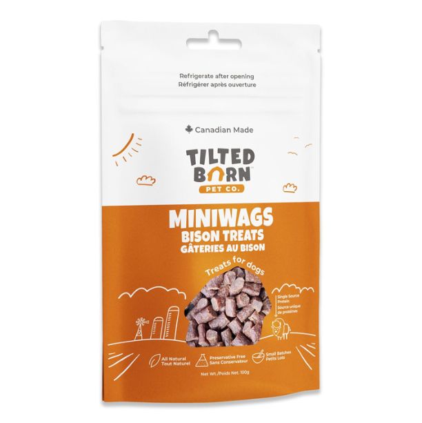 Farm Fresh Dog Miniwags Treats Bison