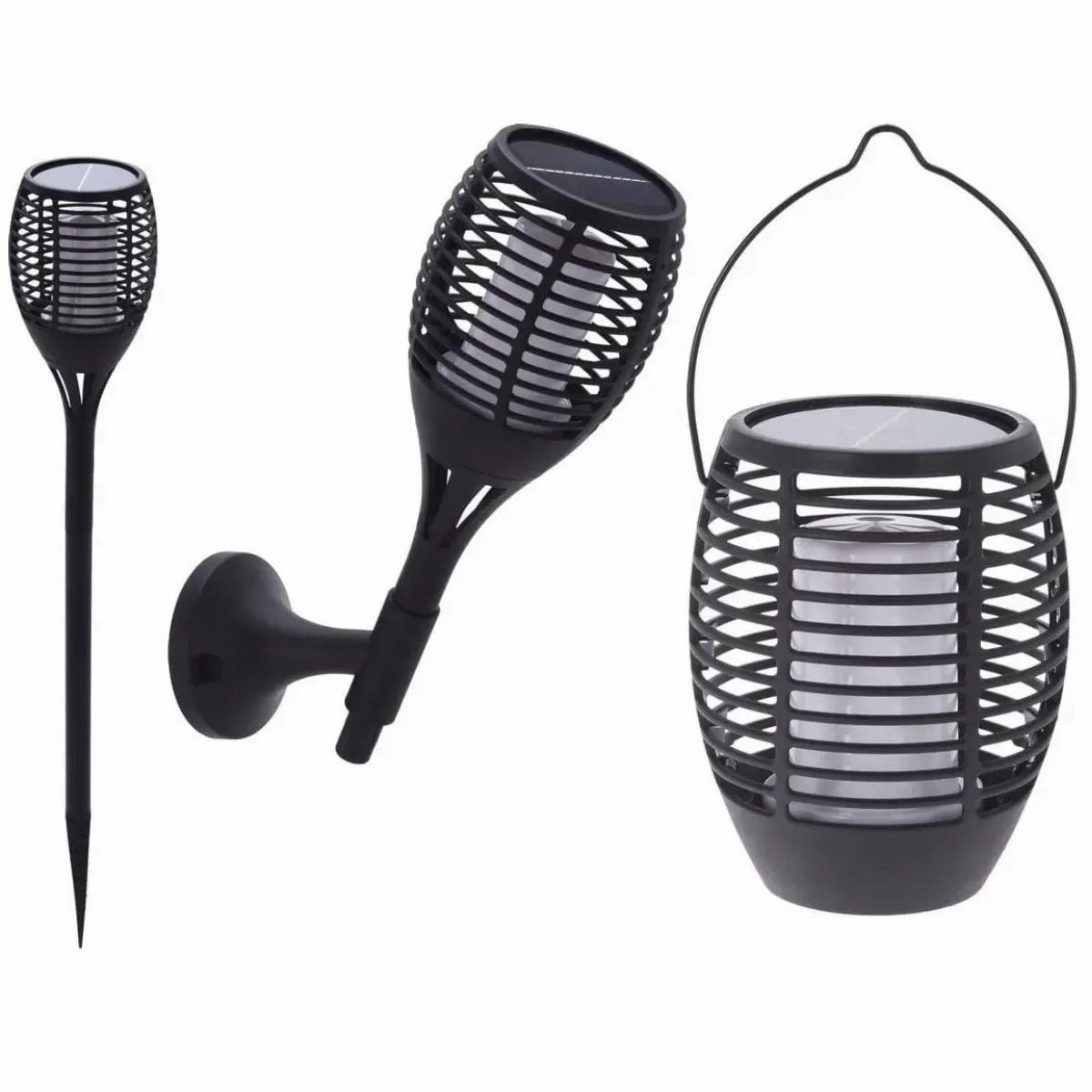 Solar Garden light flame led