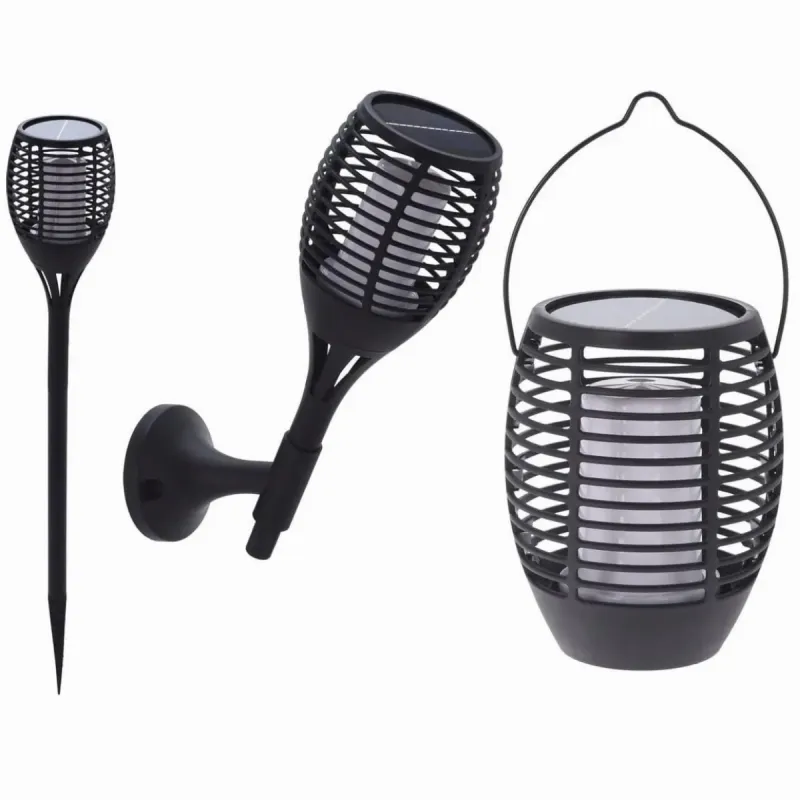 Solar Garden light flame led