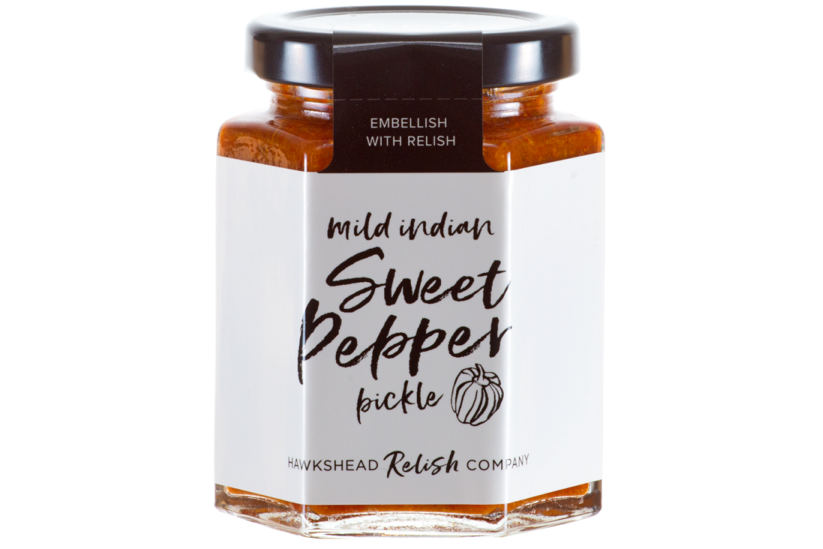 Hawkshead Relish Mild Indian Sweet Pepper - box
