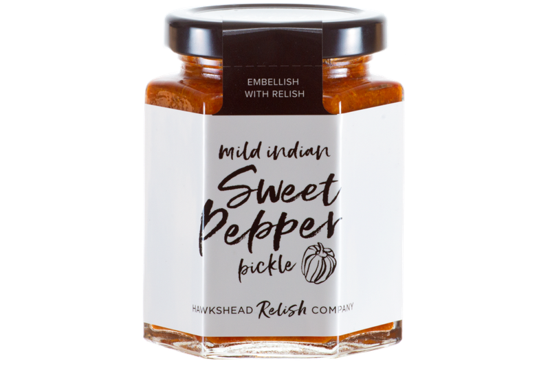 Hawkshead Relish Mild Indian Sweet Pepper - box