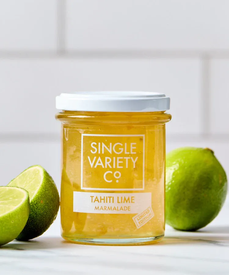 Single Variety Co. Tahiti Lime Marmalade 190ml - box