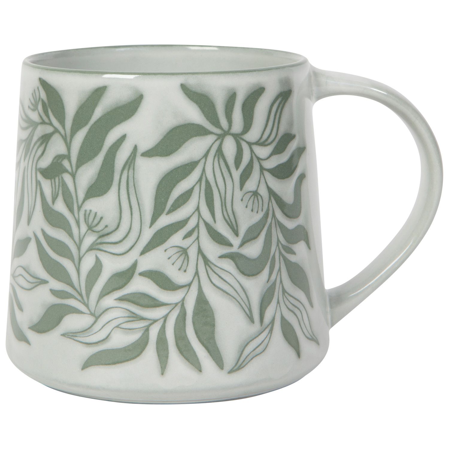 Danica - Stoneware Berryvine Mug , Color: Willow