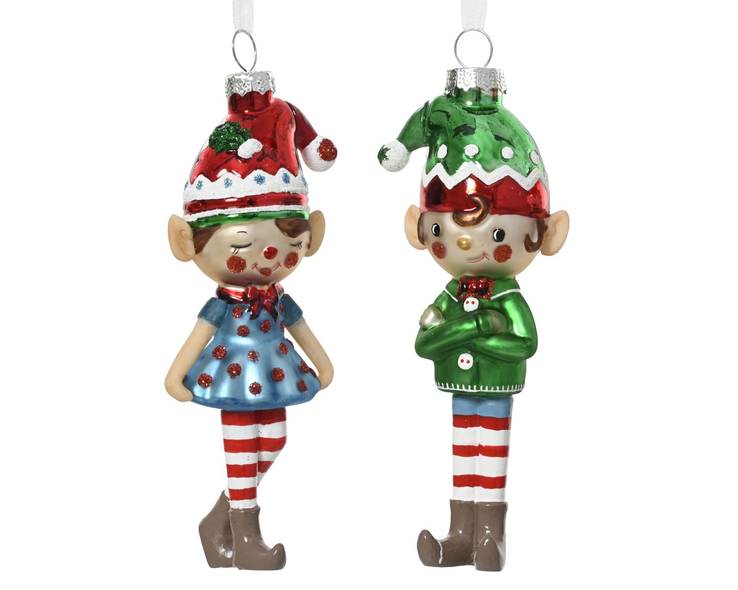Xmas Ornament Elf 14cm