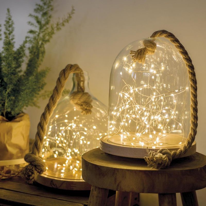 Micro LED Stringlights Steady Battery Operated Indoor