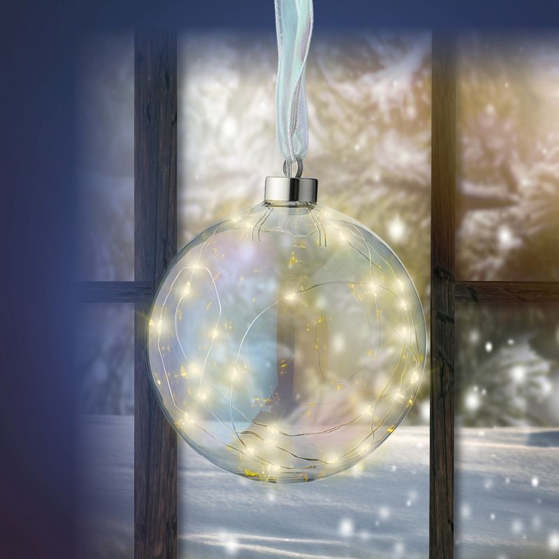 Micro LED Ball Iris 14cm Steady Indoor - Warm White