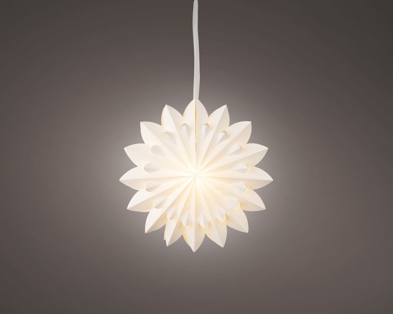 LED Lights Star Paper 40cm Indoor 40cm - Warm White