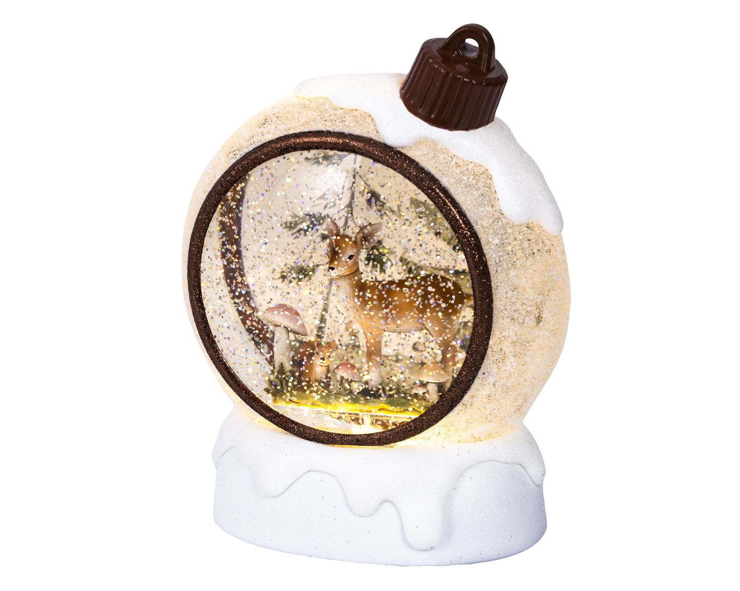 LED Water Spinner Snowglobe Steady Indoor 17.5 cm LED Water Spinner Snowglobe Steady Indoor 17.5 cm