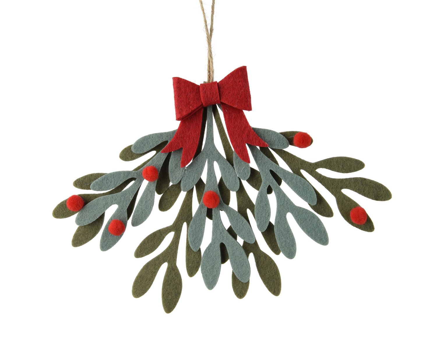 Felt Leaf Hanger 19.5cm