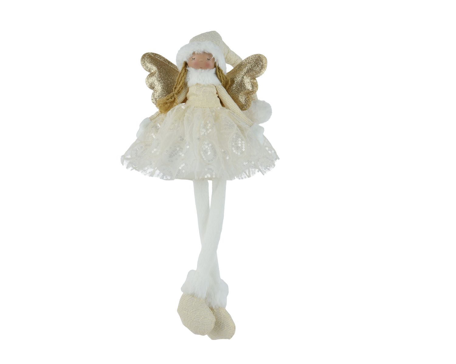 Angel Polyester Cream Gold 60cm