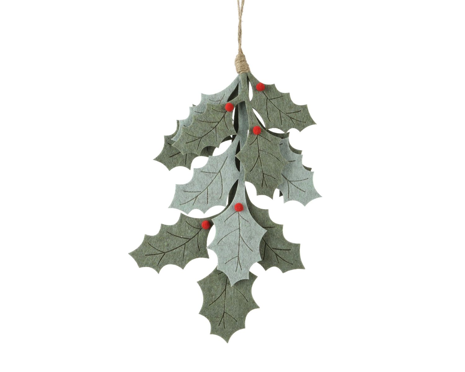 Branch Felt Green 28cm