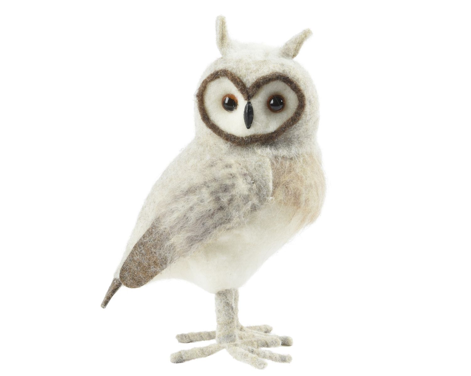 Owl Wool On Foot 25cm