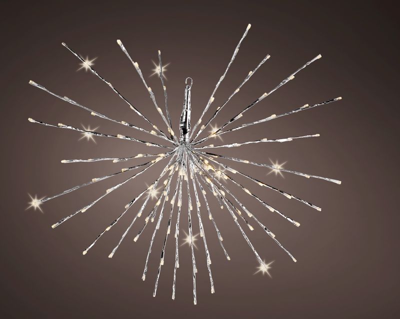LED Polestar Lights Us Flashing Effect Outdoor 70cm/160LED - Warm White