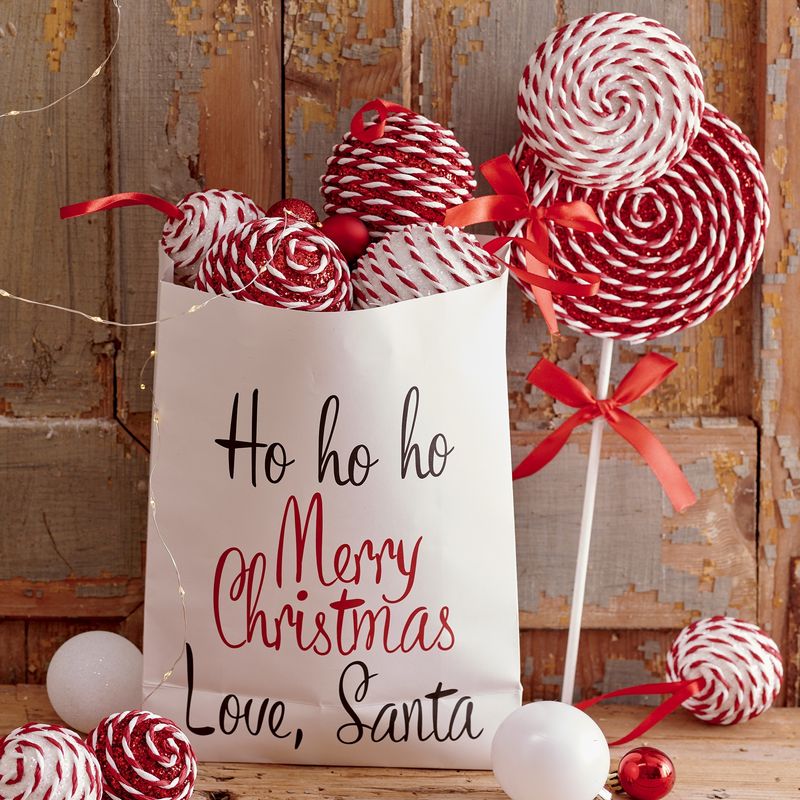 Xmas Ball Foam Glitter 8cm