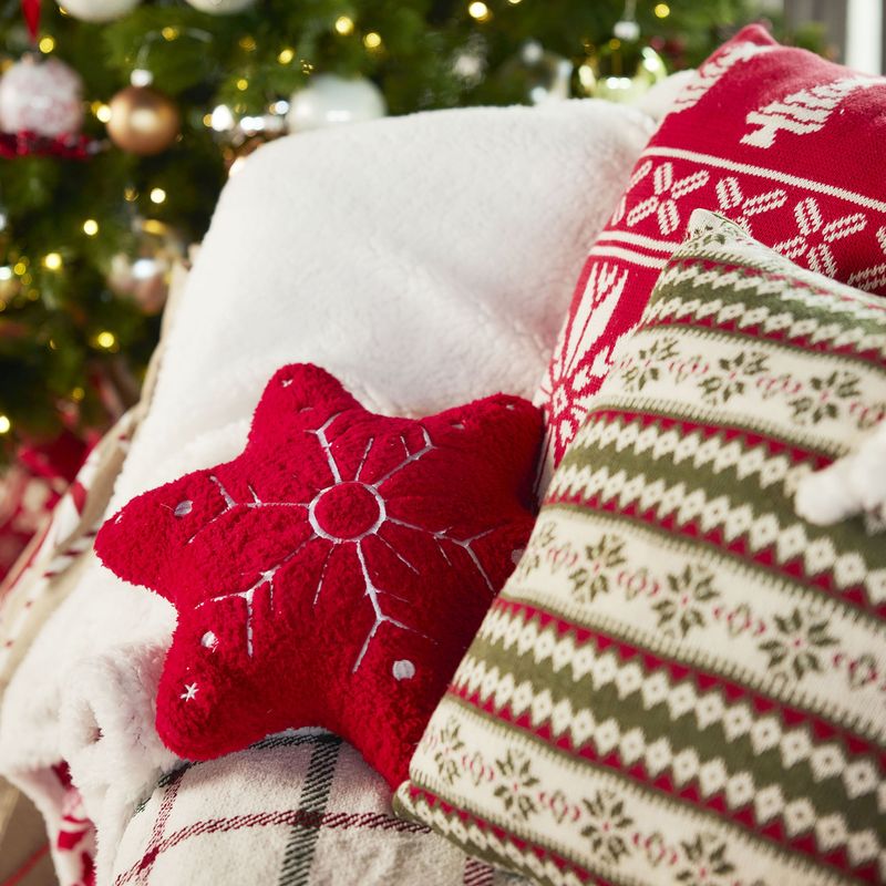 Xmas Cushion 43x43cm - 3 Assorted