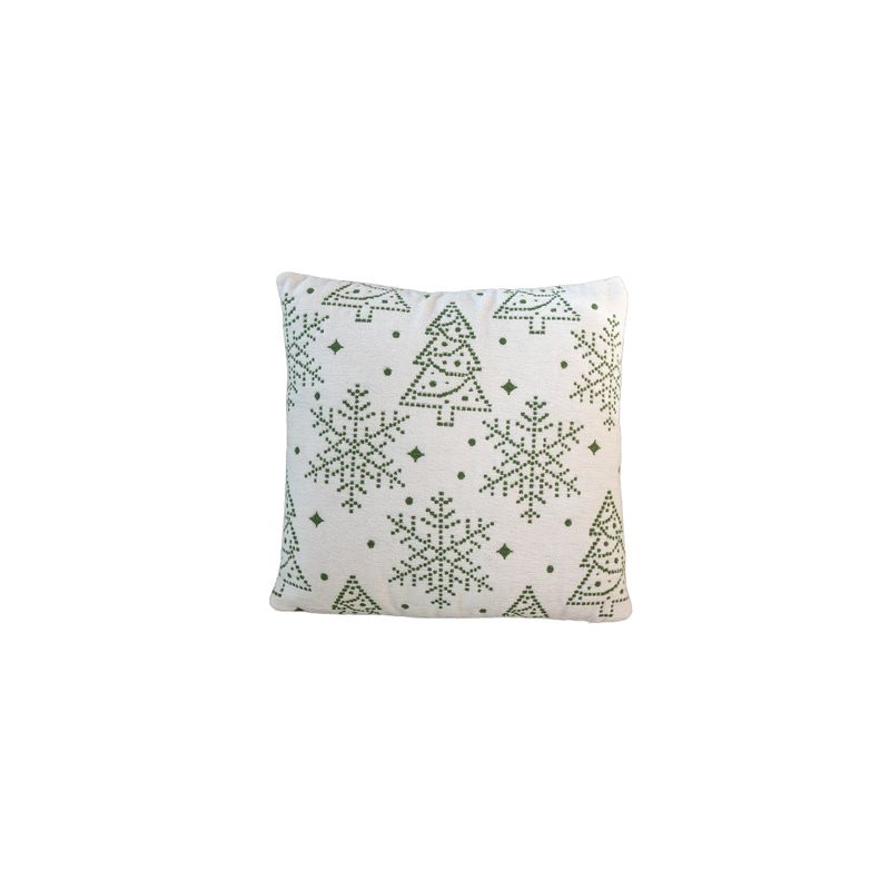 Xmas Cushion 40x40cm Tree Snowflake
