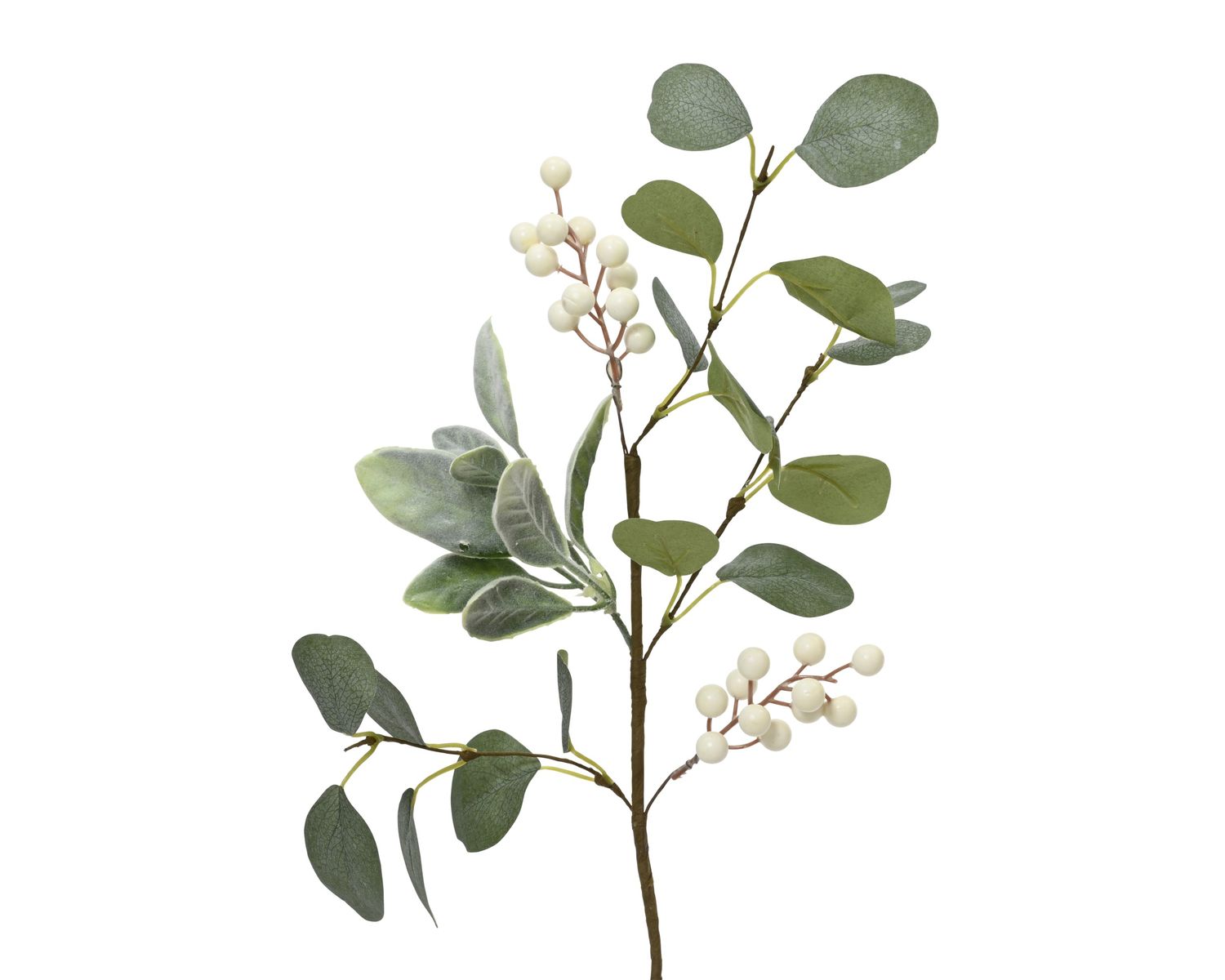 Spray on Stem Mistletoe White Berries 50cm