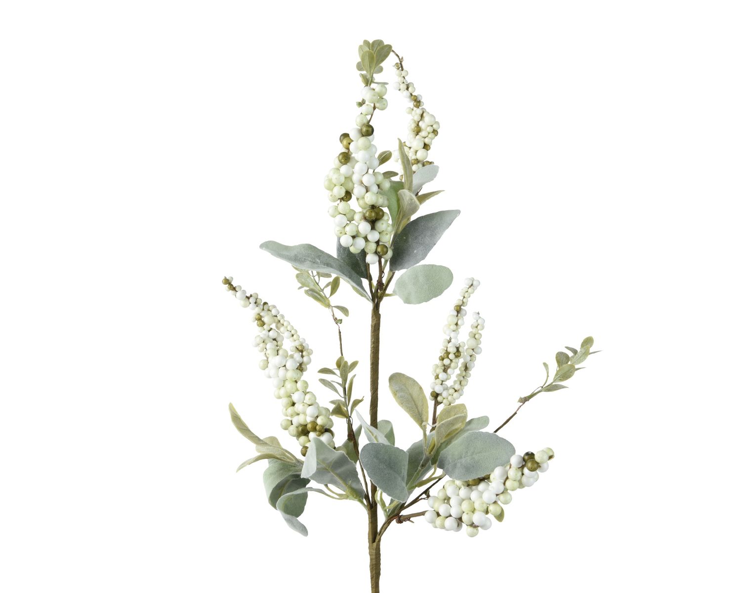 Spray Mistletoe White Berries 60cm