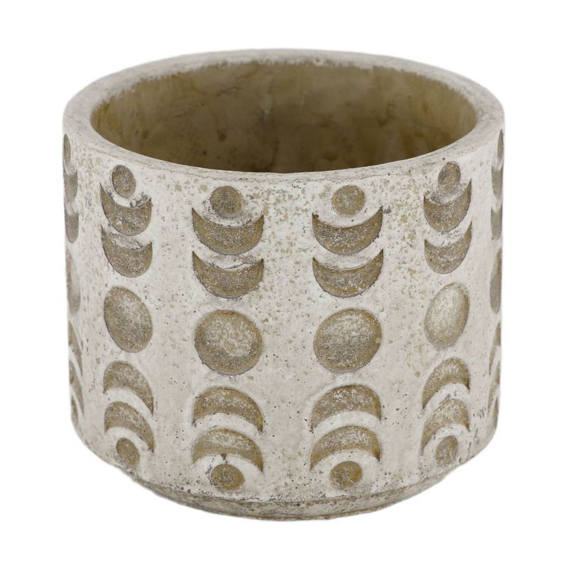 Planter Cement 13cm Grey