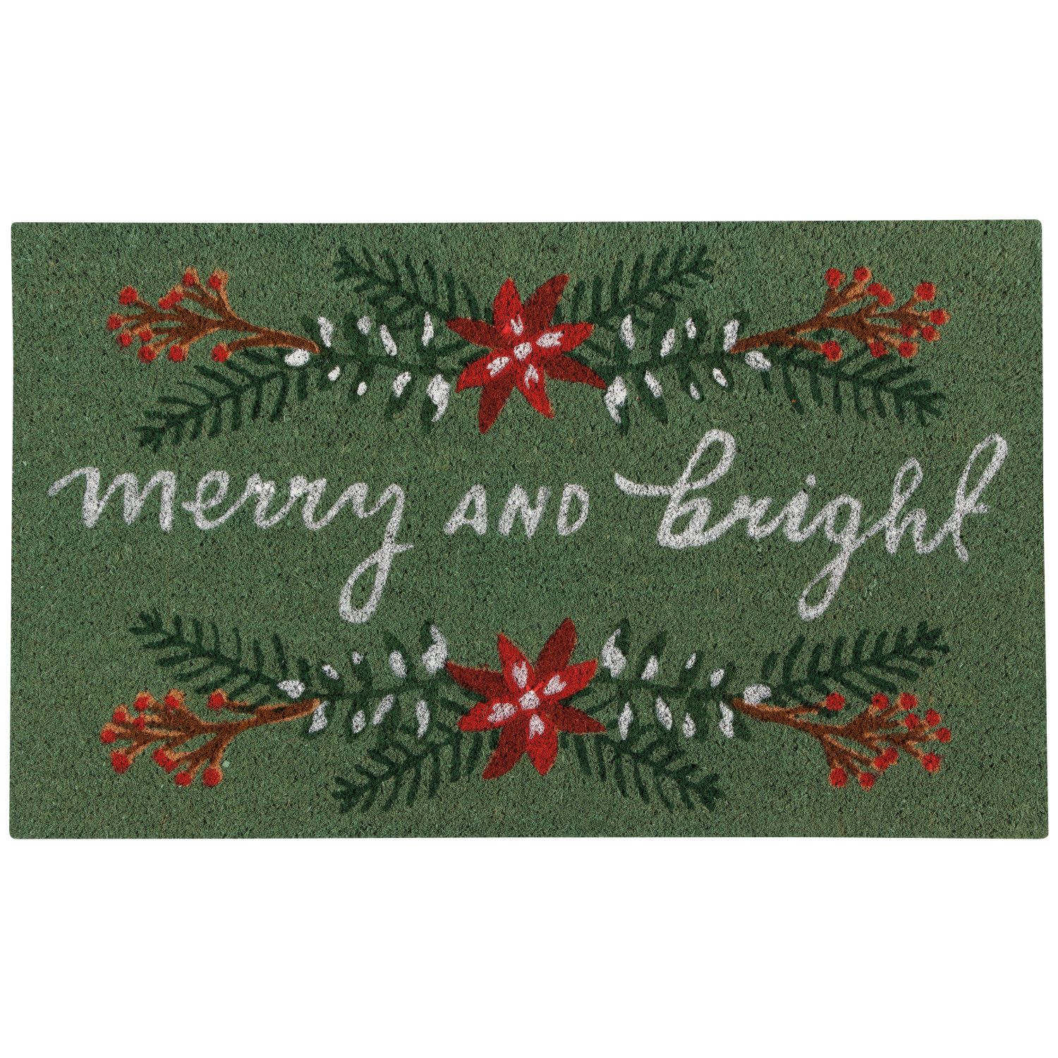 Danica - Doormat Poinsetta